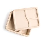 3CP MEAL TRAY Bagasse
